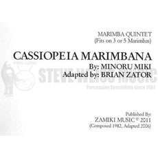 Miki-Cassiopeia Marimbana arr. Zator (SP)-5M