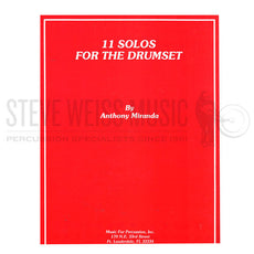 Miranda-11 Solos for the Drum Set-DS
