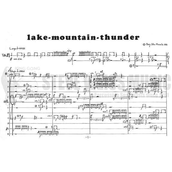 Mizelle-Lake Mountain Thunder (S)-Cro./P/EH OS