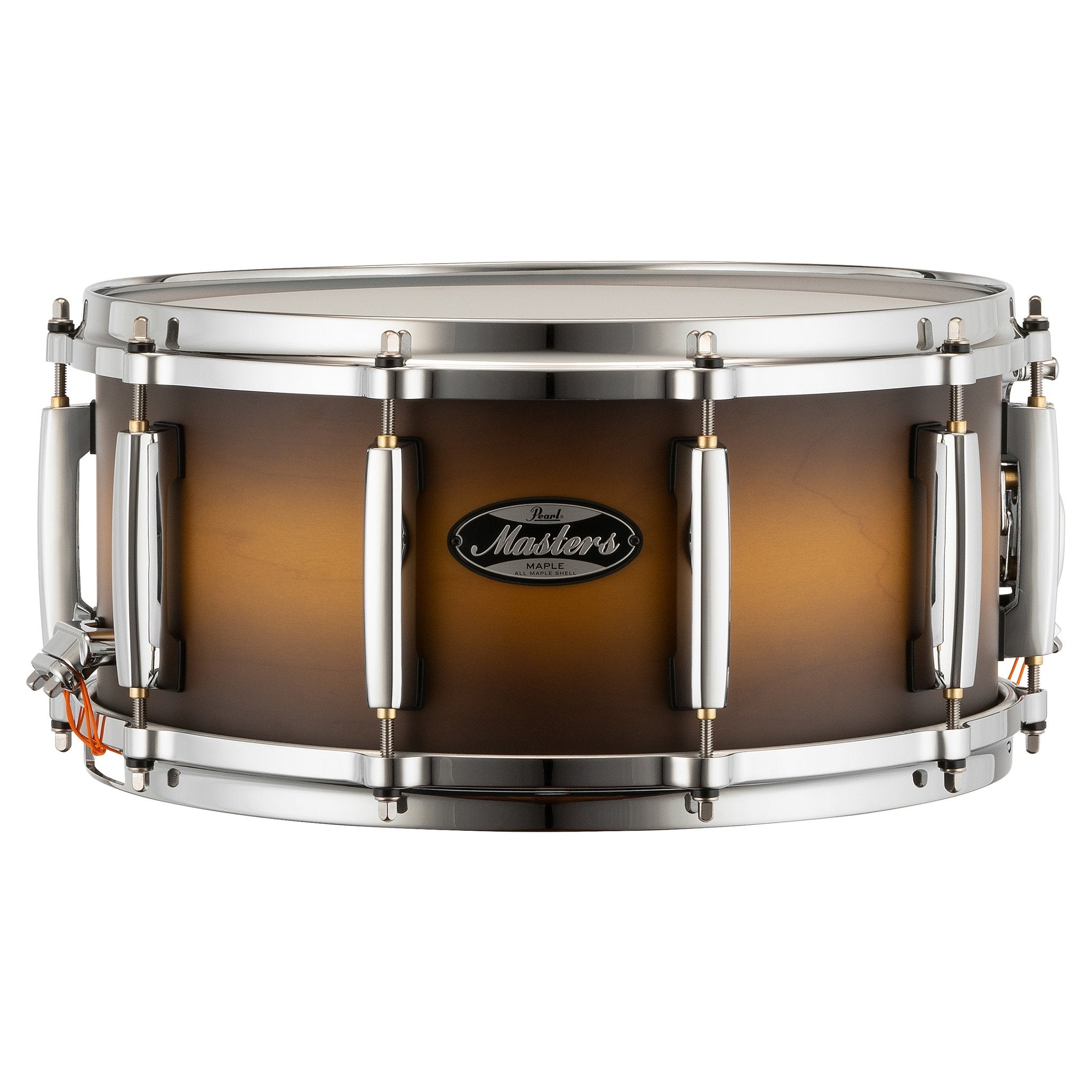 Pearl Masters Maple Snare 14x5 Matte Olive Burst