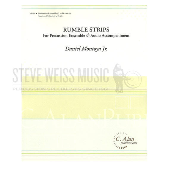 Montoya-Rumble Strips (SP)-B/V/X/2M/4T/P/electronic accompaniment (download)