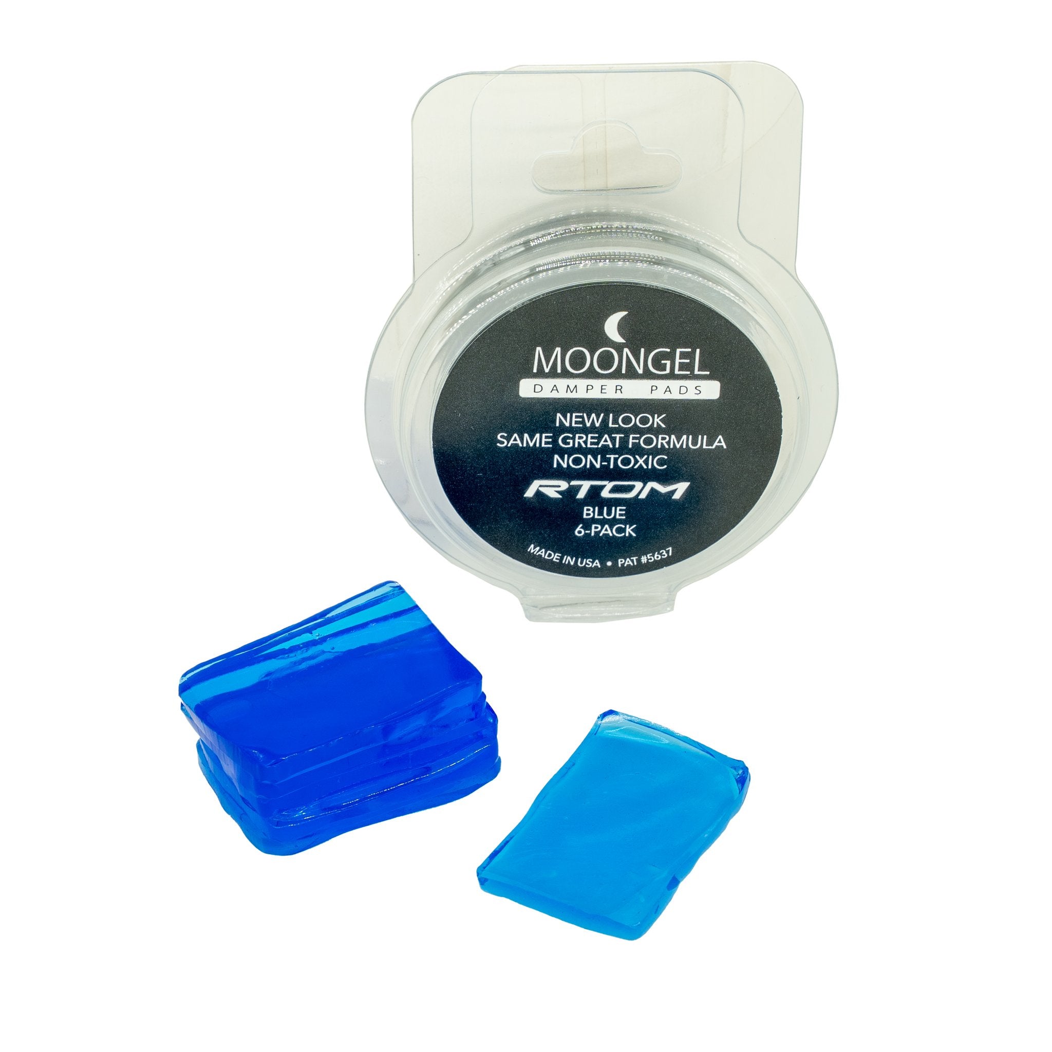 Moongel Damper Pads - Set of 6 with Case