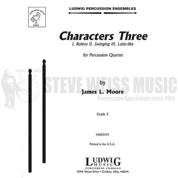 Moore, J.-Characters Three (SP)-P/2T