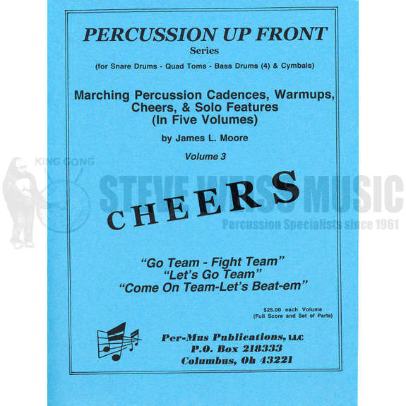 Moore-Percussion Up Front vol. 3: Cheers