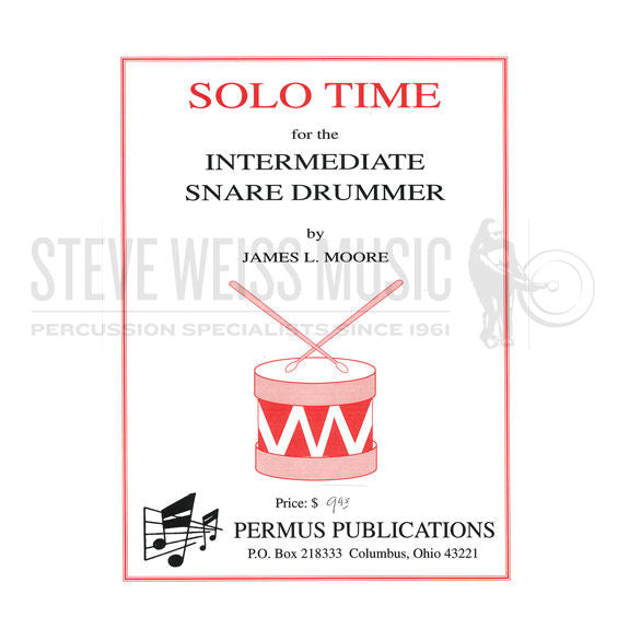 Moore-Solo Time for the Intermediate Snare Drummer