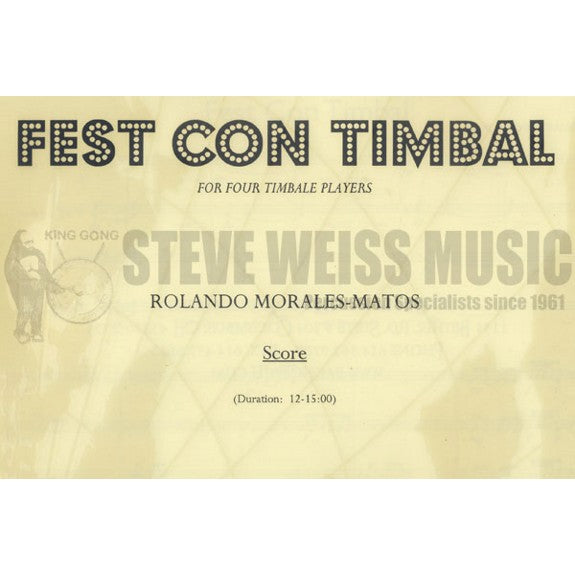 Morales-Matos-Feste con Timbale (SP)-Timbales
