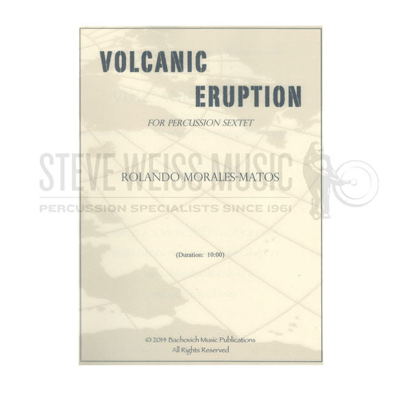 Morales-Matos-Volcanic Eruption (SP)-V/opt. M/3T/ 10 congas/P