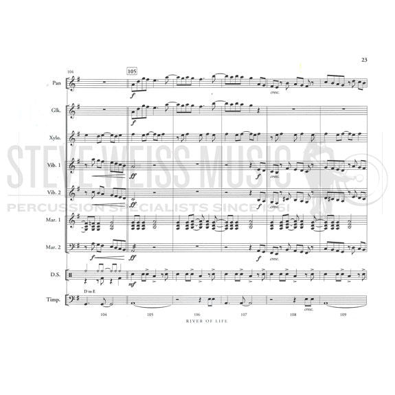 Morgan-River of Life (SP)-Solo tenor pan/B/2V/X/2M/4T/DS/ opt. BG