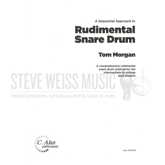 Morgan-Sequential Approach to Rudimental Snare Drum