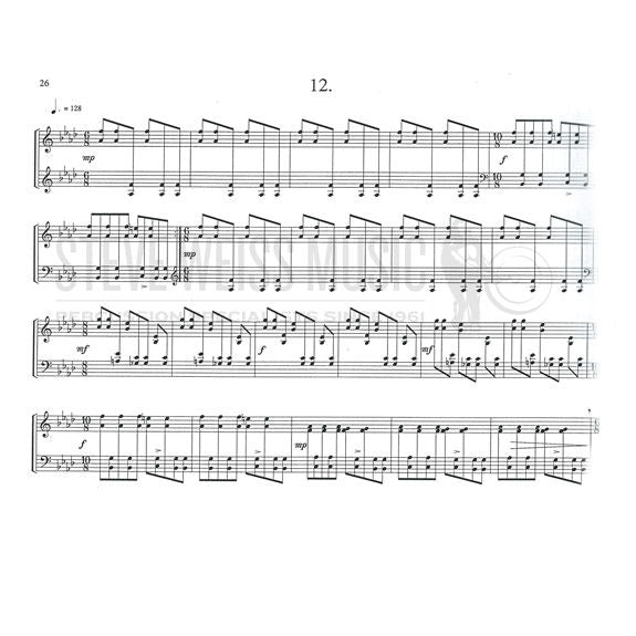 Morleo-60 Advanced Four Mallet Studies for Marimba