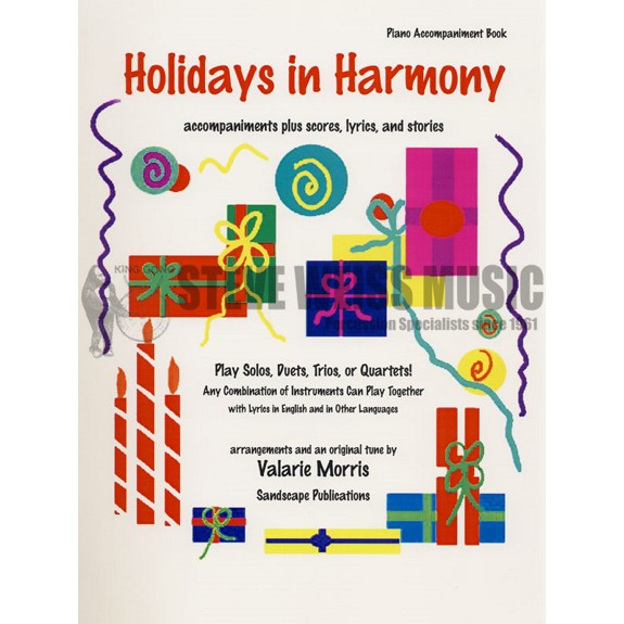 Morris, V.-Holidays in Harmony (Piano Accomp.)-S