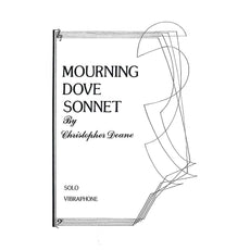 Mourning Dove Sonnet by Christopher Deane