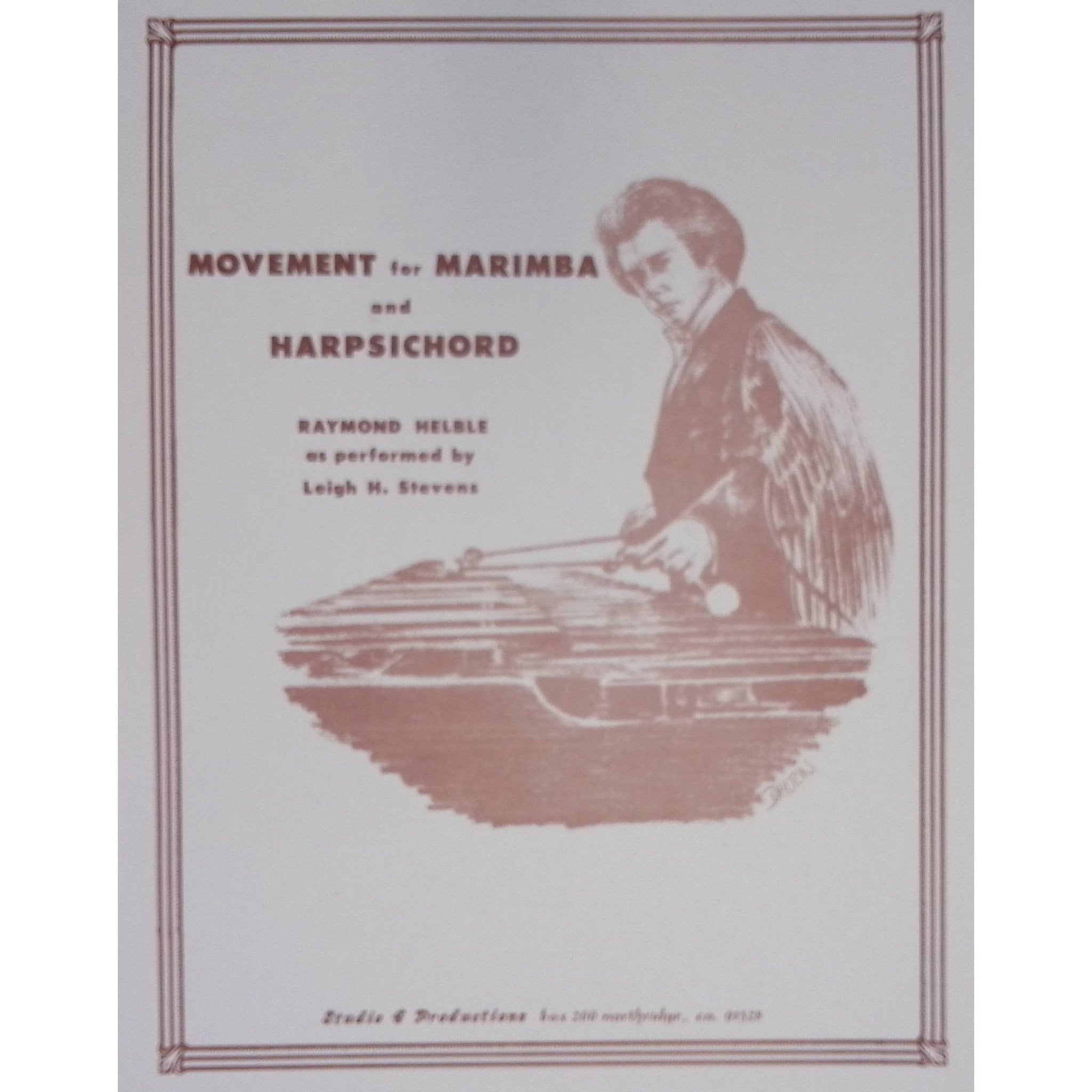 Movement for Marimba and Harpsichord by Raymond Helbe