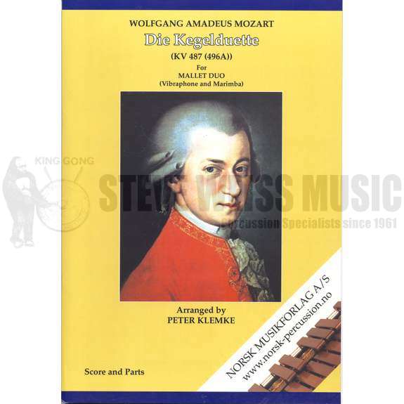 Mozart-Die Kegelduette arr. Klemke (SP)-V/M