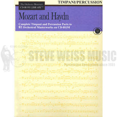Mozart/Haydn-Complete Timpani/Percussion to 81 Orch Masterworks (CD ROM)