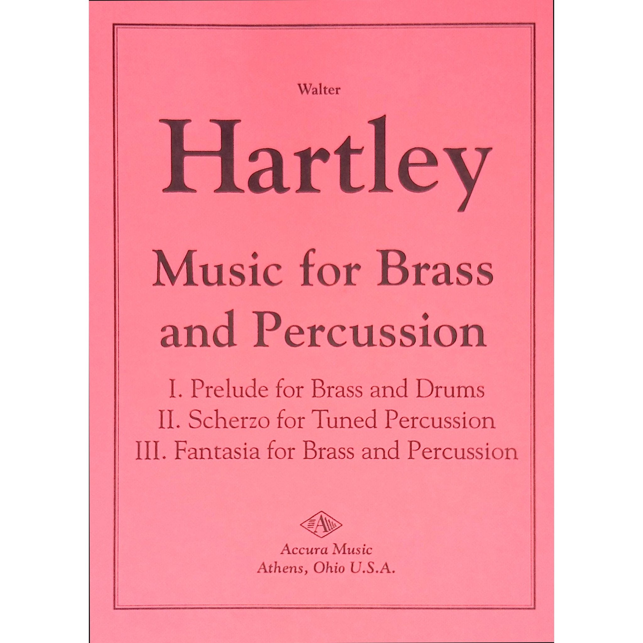 Music For Brass and Percussion by Walter Hartley