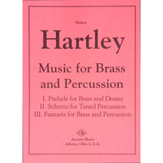 Music For Brass and Percussion by Walter Hartley
