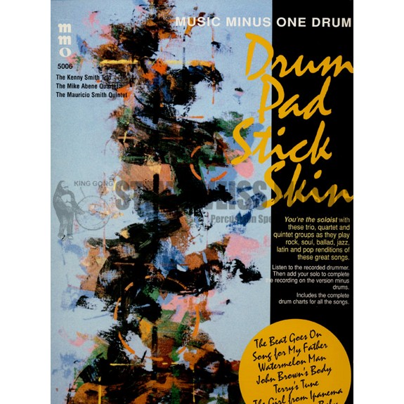 Music Minus One-DrumPadStickSkin (CD)