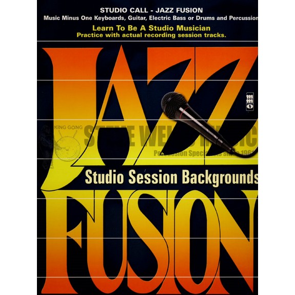 Music Minus One-Studio Call: Jazz Fusion (CD)