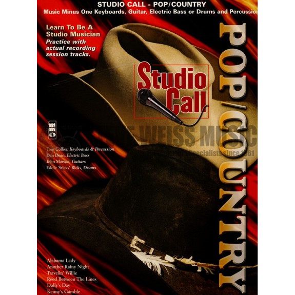Music Minus One-Studio Call: Pop/Country (CD)