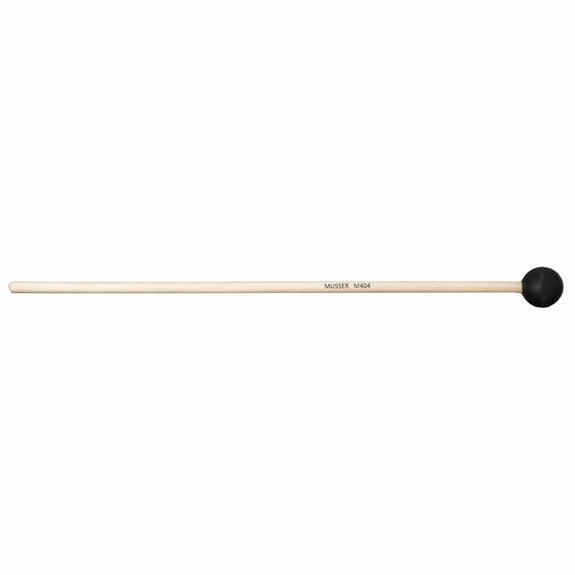 Musser Birch Handle Mallets - 1" Hard Rubber (M404)