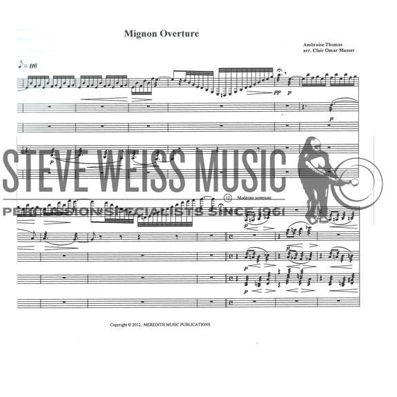 Musser-Music Of Musser's International Marimba Symphony Orchestra vol. 4 (ed. Rapp) (SP)-3-5M