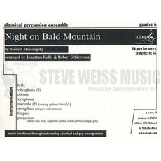 Mussorgsky-Night On Bald Mountain arr. Kellis/Schietroma(SP)-B/2V/C/3M/4T or CB/P