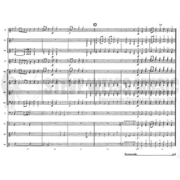 Mussorgsky-Pictures at an Exhibition arr. Hannum (SP)-3B/2V/C/2X/2M/4T/P/2synth