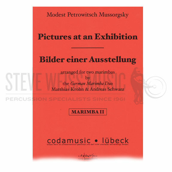 Mussorgsky-Pictures at an Exhibition arr. Krohn/Schwarz (S)-2M