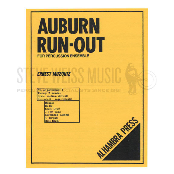 Muzquiz-Auburn Run-Out (SP)-4T/P
