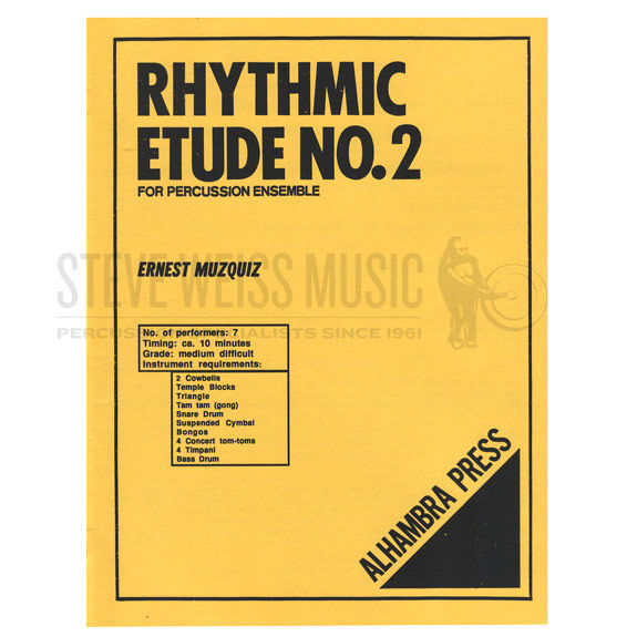 Muzquiz-Rhythmic Etude No. 2 (SP)-4T/P