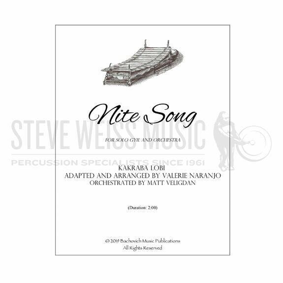 Naranjo/Lobi-Nite Song arr. Veligdan (StS/Solo part)-Solo gyil/orch.