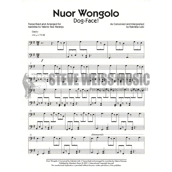 Naranjo/Lobi-Nuor Wongolo-M