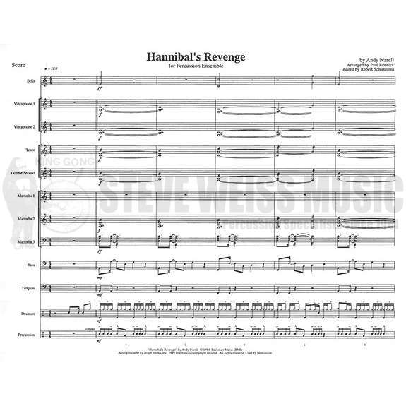 Narell-Hannibal's Revenge (SP)-B/2V/3M/Steel drs./4T/P/BG