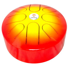 Nataraj Tongue Drum - D Akebono 8 (Red Sunburst Finish)