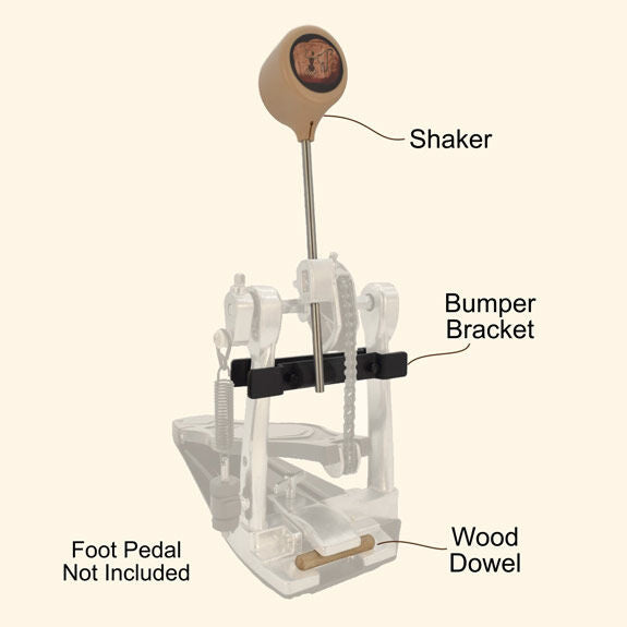 Native Tongue Percussion Pedal Shaker