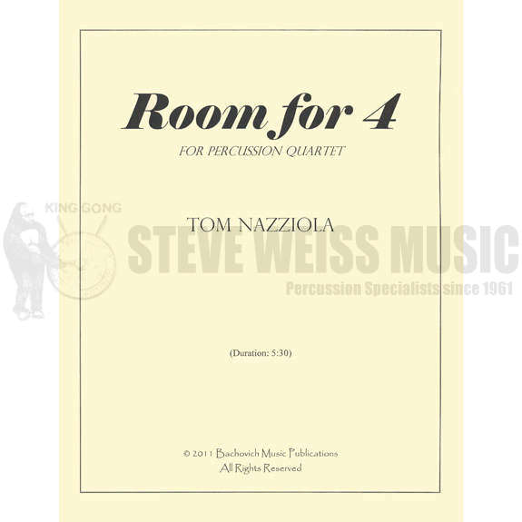 Nazziola-Room for 4 (SP)-2 Doumbeks/2 Cajons