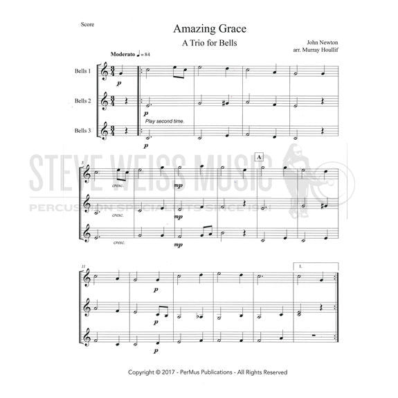 Newton-Amazing Grace arr. Houllif (SP)-3 Mall. inst.
