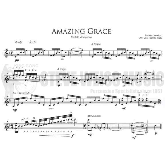 Newton-Amazing Grace arr. Rath-V