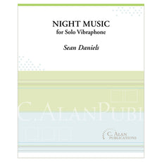 Night Music for Solo Vibraphone Sean Daniels cover page