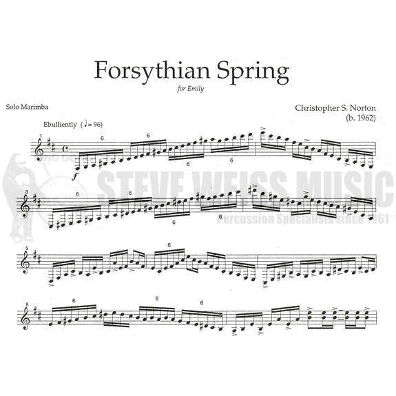 Norton-Forsythian Spring-M