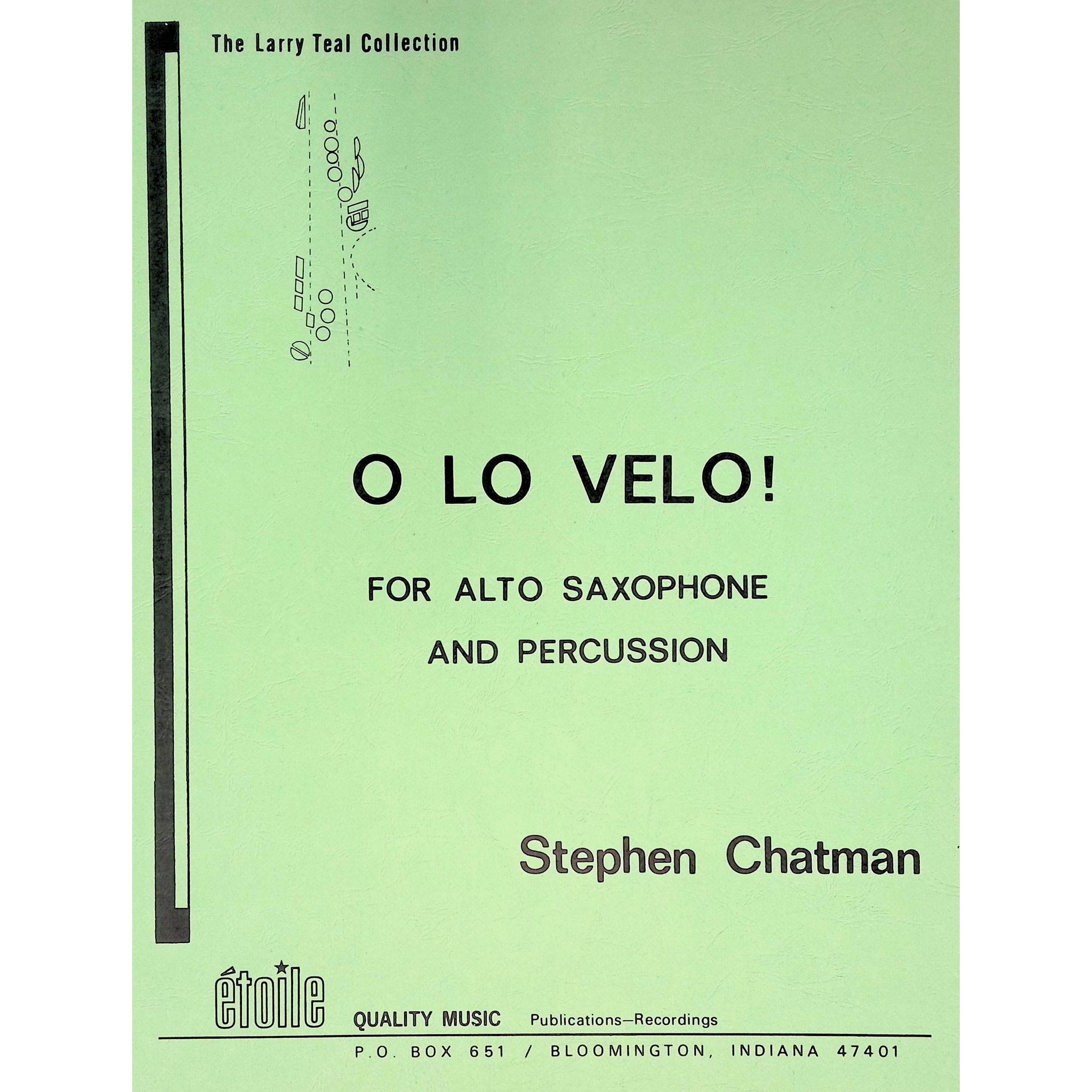 O Lo Velo by Stephan Chatman