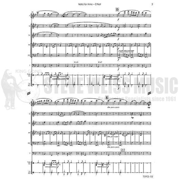 O'Neill-Waltz for Anna (SP)-B/M/4T/P/Toy PN/FL