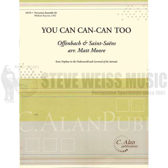 Offenbach/Saint-Saens-You Can Can-Can Too arr. Moore (SP)-B/V/X/2M/P