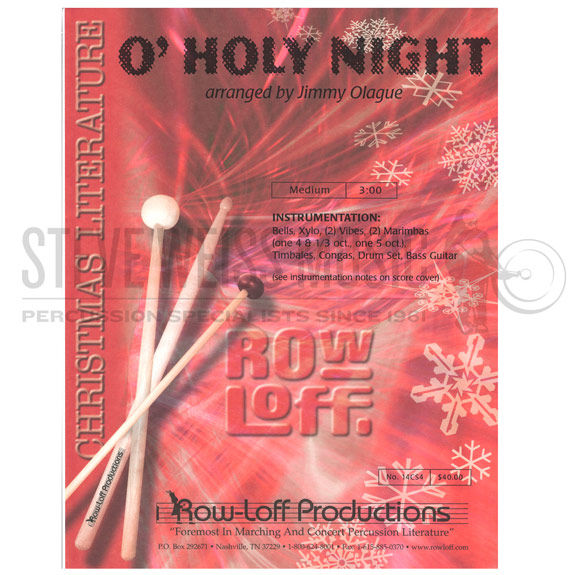 Olague-O' Holy Night (SP)-B/2V/2M/DS/P/BG