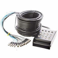 On Stage In-Line Audio Series 8x4 Stage Snake - 50ft