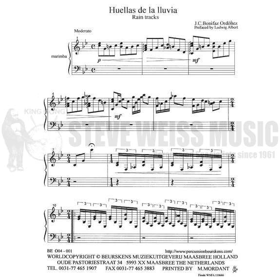 Ordonez-Huellas de le Iluvia M
