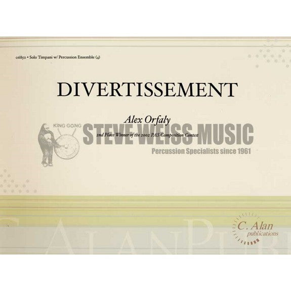 Orfaly-Divertissement (SP)-solo 5T/B/V/X/M/P