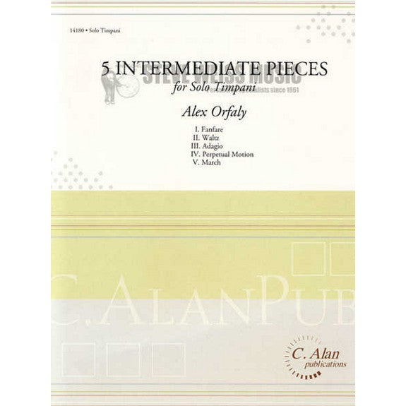 Orfaly-Five Intermediate Pieces-4T