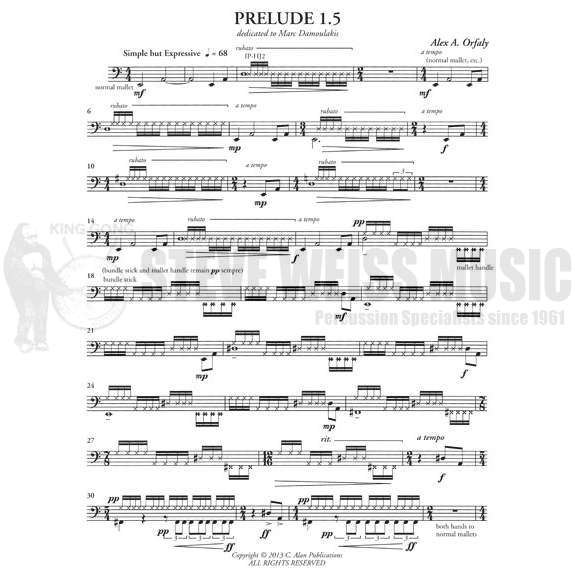 Orfaly-Prelude 1.5-4T C Alan Edition